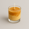Handmade Caramel Marble Candle - scents optional - Image 3